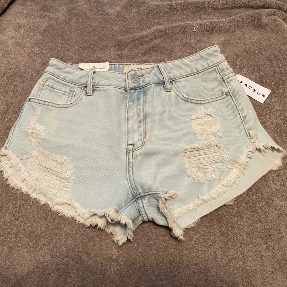 PacSun High Rise Festival Women’s Jean Shorts 25